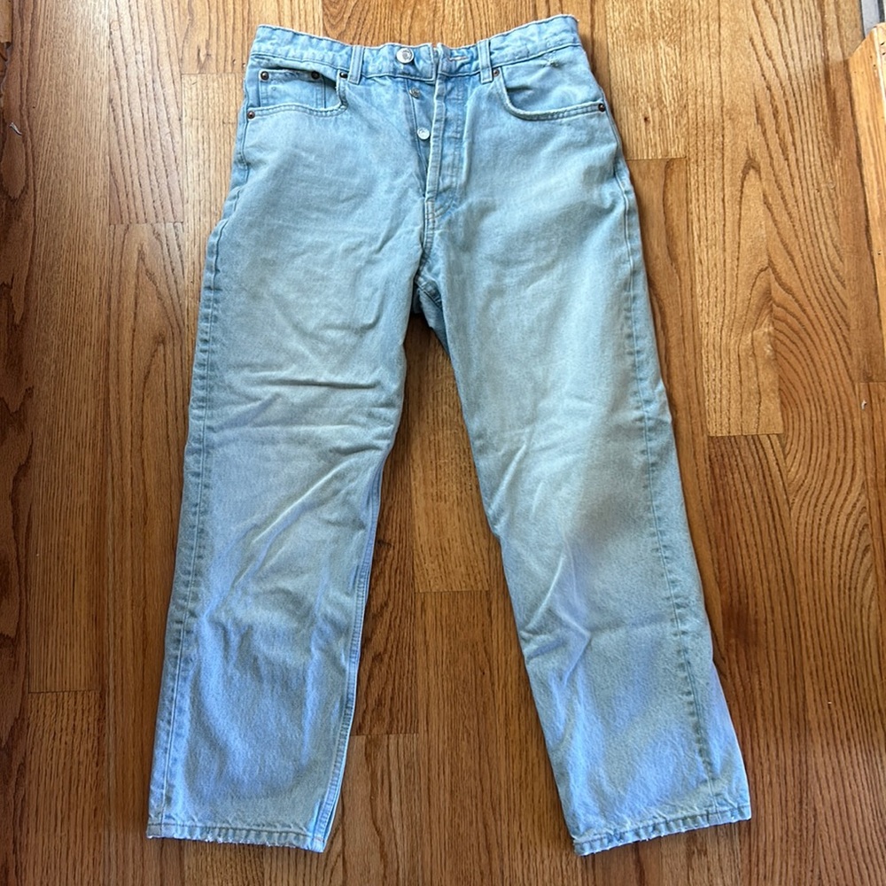 Zara light wash jeans